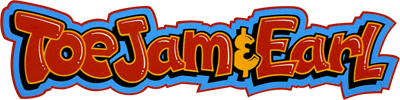 ToeJam & Earl logo for Sega Mega Drive